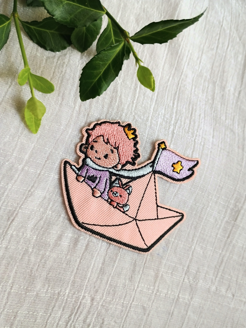 💗 FAIRY CORE VIBES 💗 x 1 Y2K Maximalist Style Embroidered Iron-On Sew-On Patch